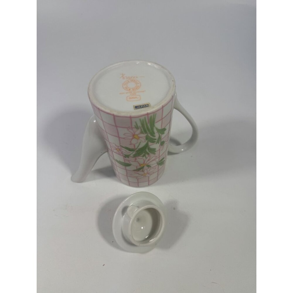 Mini Tea Pot Franci Villa Vanilla Daisies Taste Setter Vintage Palm Beach Regenc - Picture 12 of 13